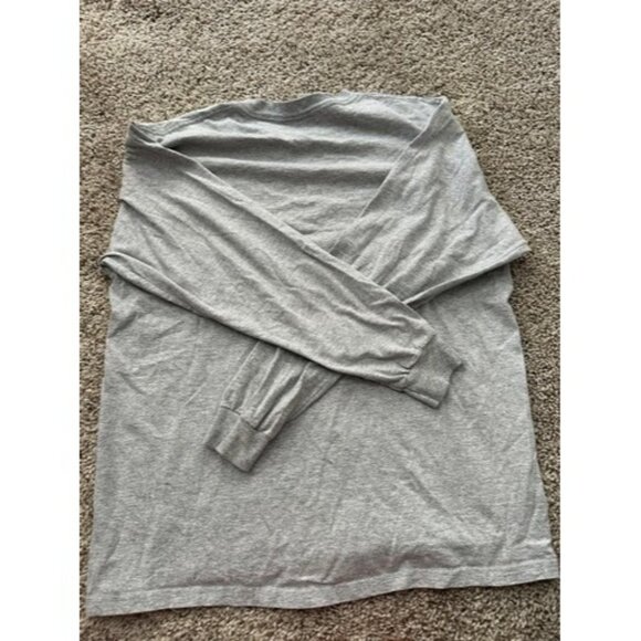 Delta Magum Weight Men Gray Long Sleeve Gray MLB Boston Red Sox Shirt Size Large - Picture 12 of 13